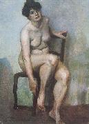 Lovis Corinth Nude Female oil painting